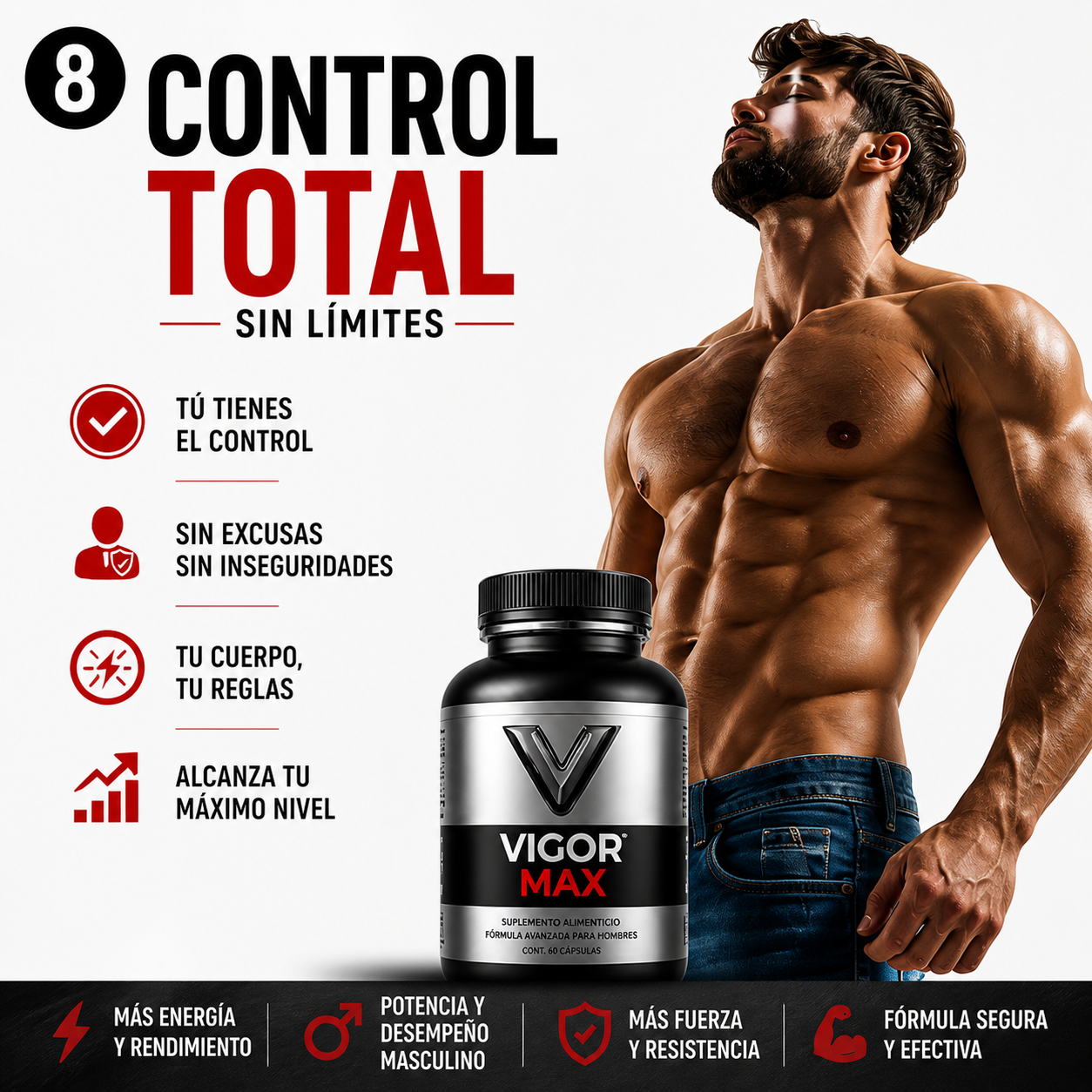 🔥 VIGOR MAX  Potencia, Energia y Rendimento Masculino      ⚡¡Oferta Especial de Hoy!